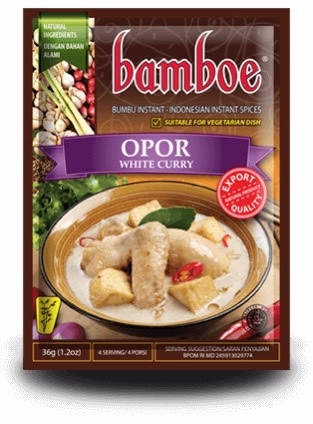 Capture the allure of Indonesian cuisine with Bamboe Opor Indonesian White Curry Paste. Elevate your dishes effortlessly. Taste Indonesia today!